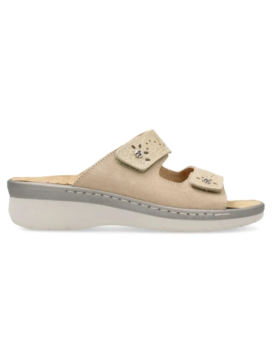 Hot FLY FLOT Sandalia zueco piel pala ajustable