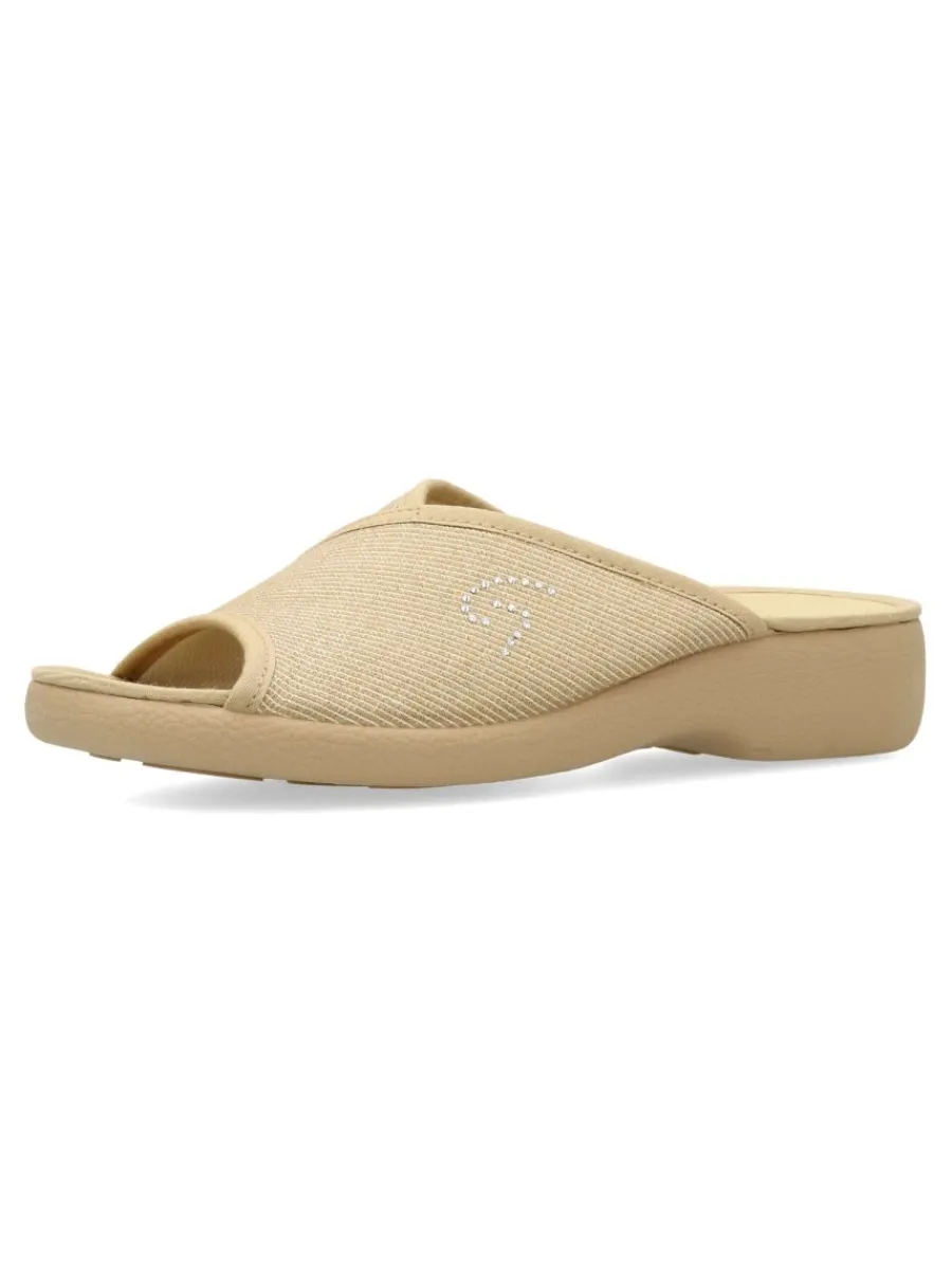 Outlet GARZON Chinela de casa confort pinki mujer