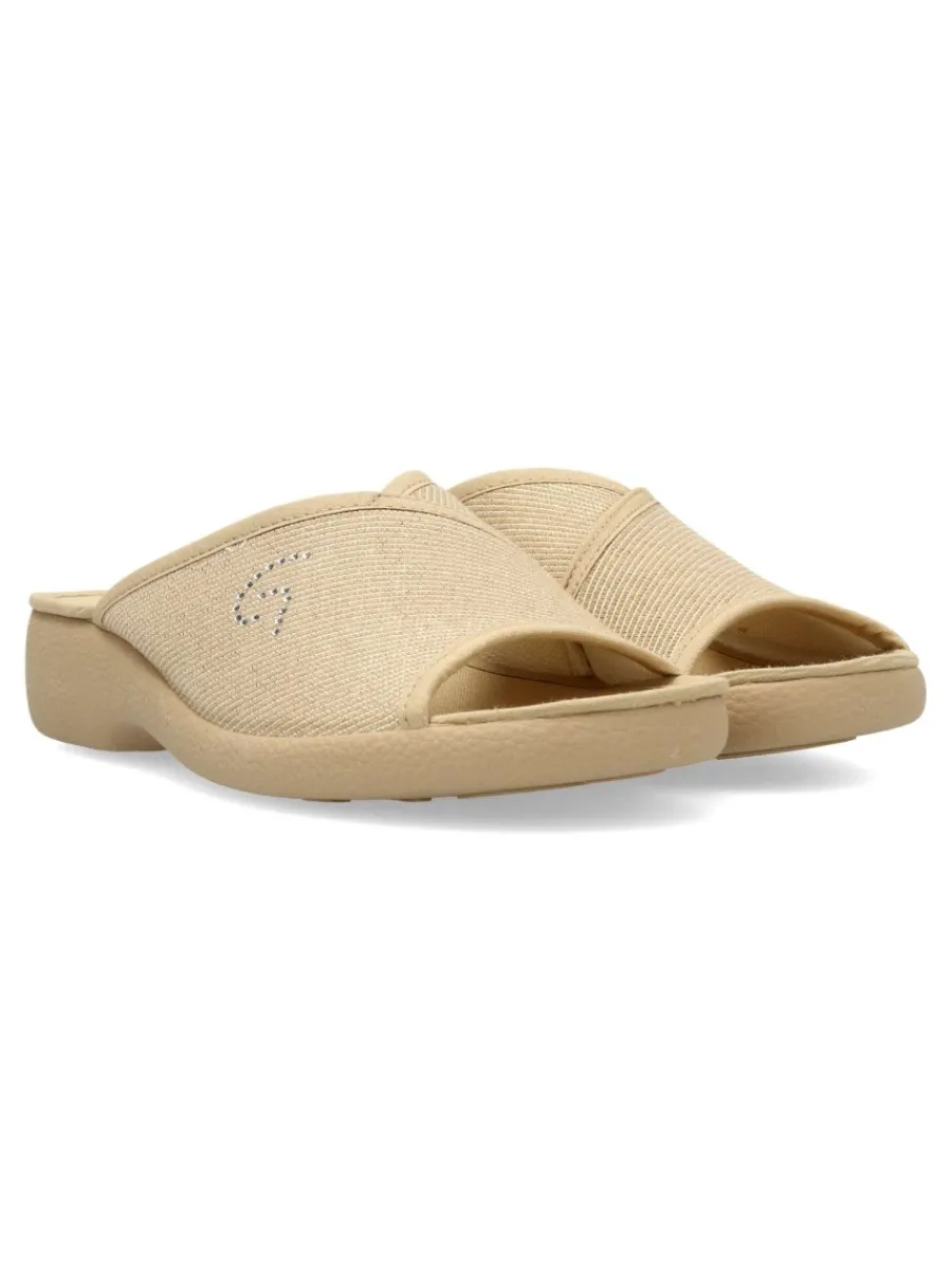 Outlet GARZON Chinela de casa confort pinki mujer