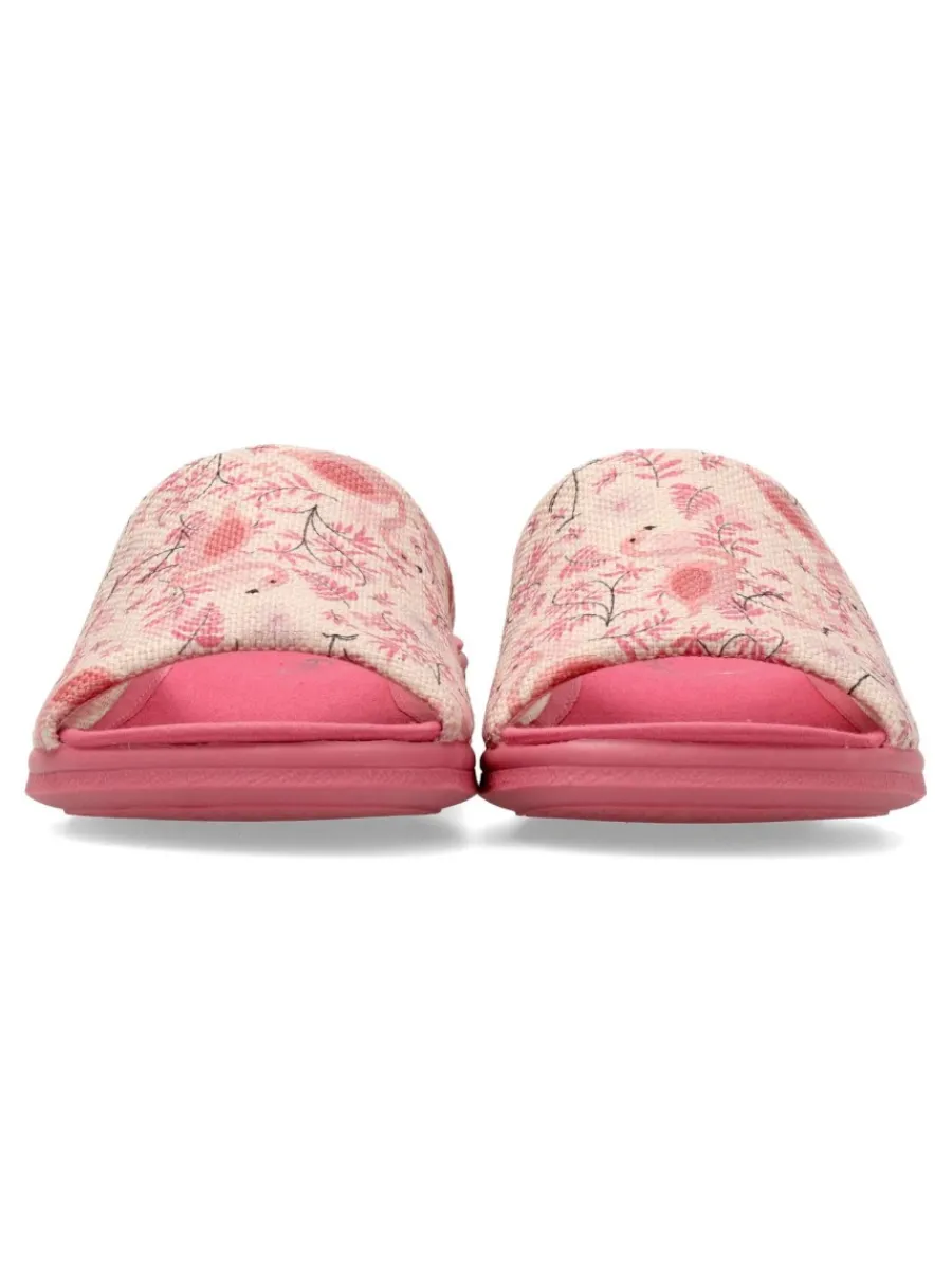 Discount GARZON Zapatilla chinela de casa flamencos