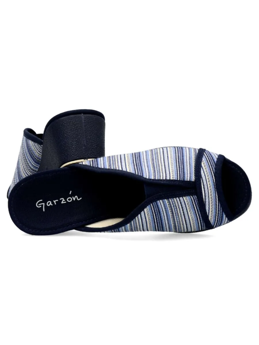 Discount GARZON Zapatilla confort elástico pinki cuña
