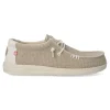 Online HEY DUDE Zapato lona wallabee cordón elástico