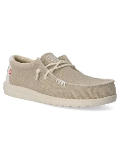 Online HEY DUDE Zapato lona wallabee cordón elástico