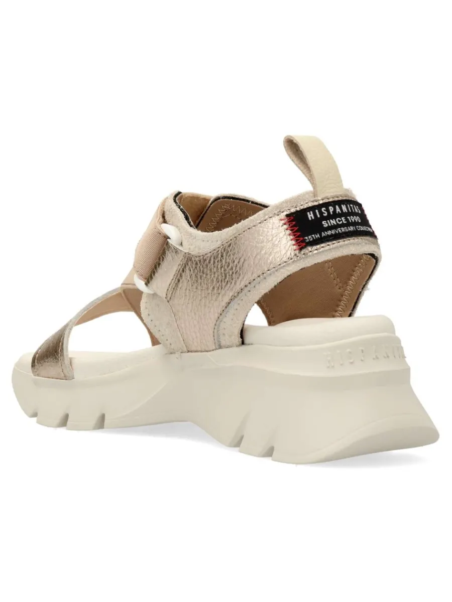 Clearance HISPANITAS Sandalia casual tiras cruzadas confort Dakar