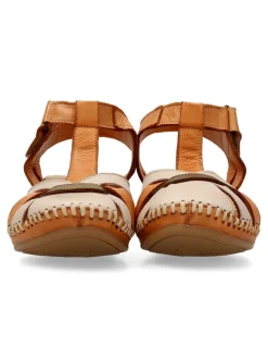 New 48+ HOURS Sandalia confort piel tiras mujer