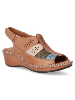 Sale 48+ HOURS Sandalia piel confort mujer
