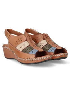 Sale 48+ HOURS Sandalia piel confort mujer