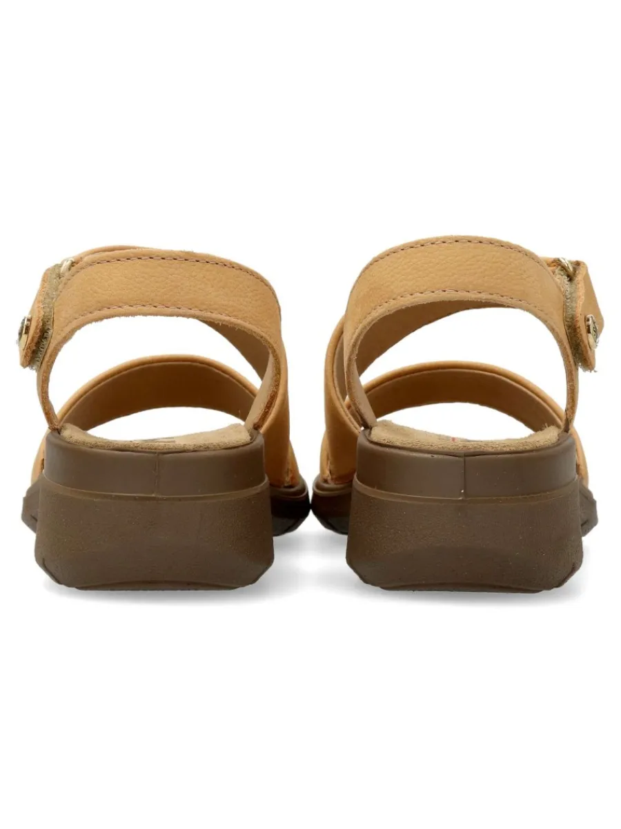 Fashion IMAC Sandalia casual piel confort mujer