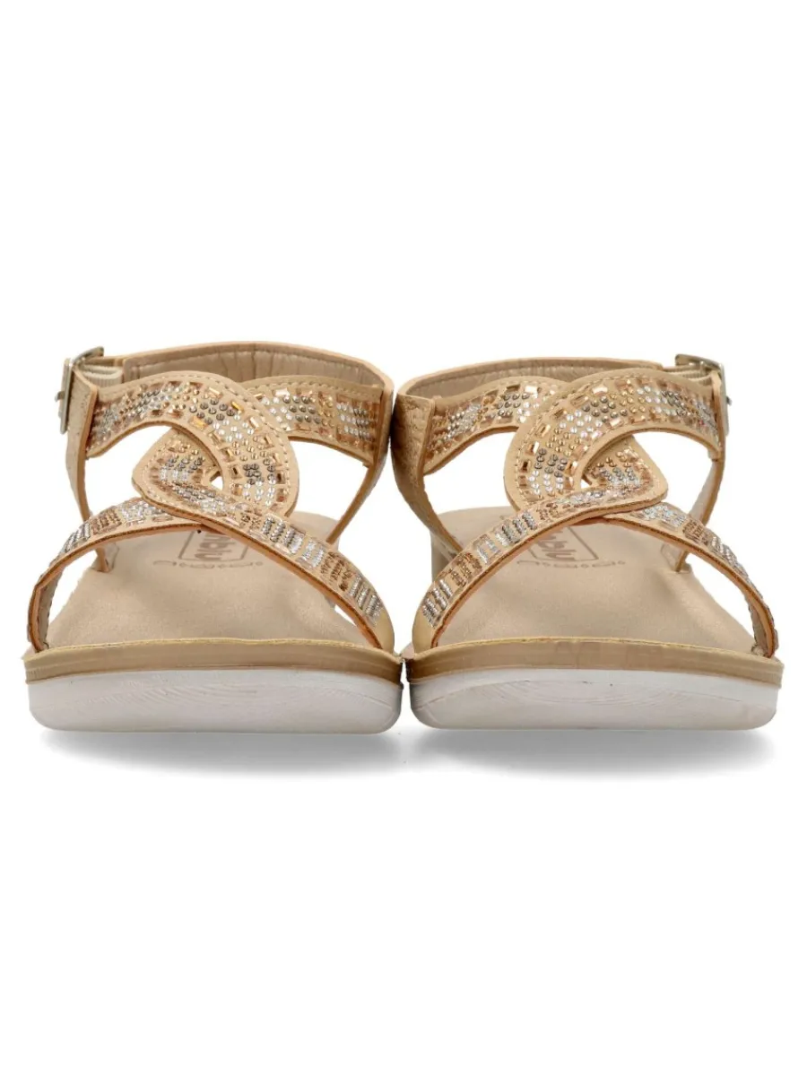 Clearance INBLU Sandalia confort hebilla mujer