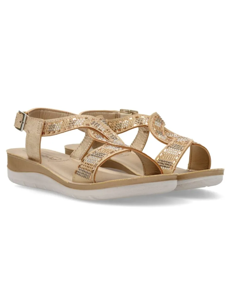 Clearance INBLU Sandalia confort hebilla mujer