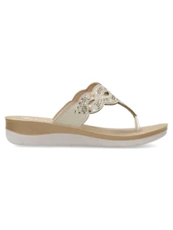 New INBLU Sandalia esclava confort mujer
