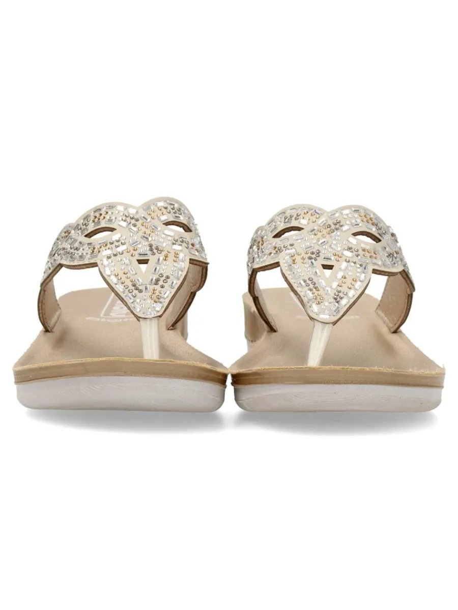 New INBLU Sandalia esclava confort mujer