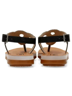 Clearance INBLU Sandalia esclava pedrería mujer