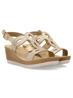 Online INBLU Sandalia pedrería confort mujer