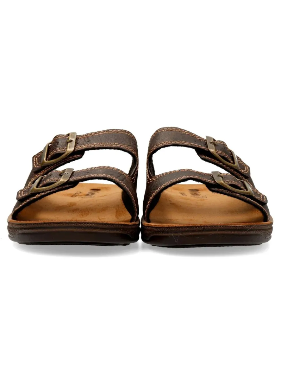 Hot INBLU Sandalia tipo bio hebillas hombre