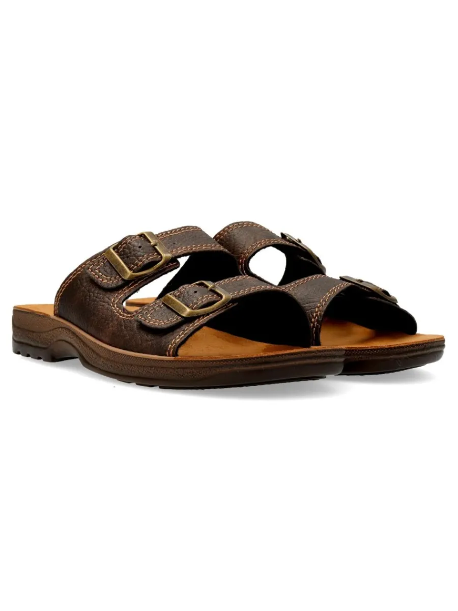 Hot INBLU Sandalia tipo bio hebillas hombre