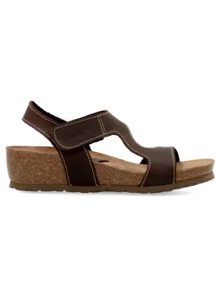 Discount INTER-BIOS Sandalia bio cuña piel confort