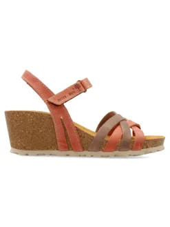 Fashion INTER-BIOS Sandalia pie biol cuña corcho