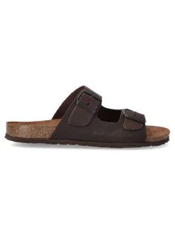Outlet INTER-BIOS Sandalia piel cómoda hombre INT 9560 MOKA