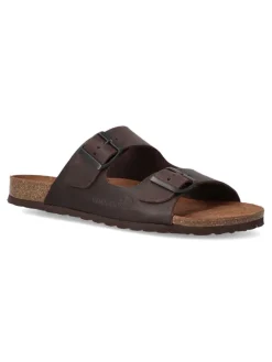 Outlet INTER-BIOS Sandalia piel cómoda hombre INT 9560 MOKA