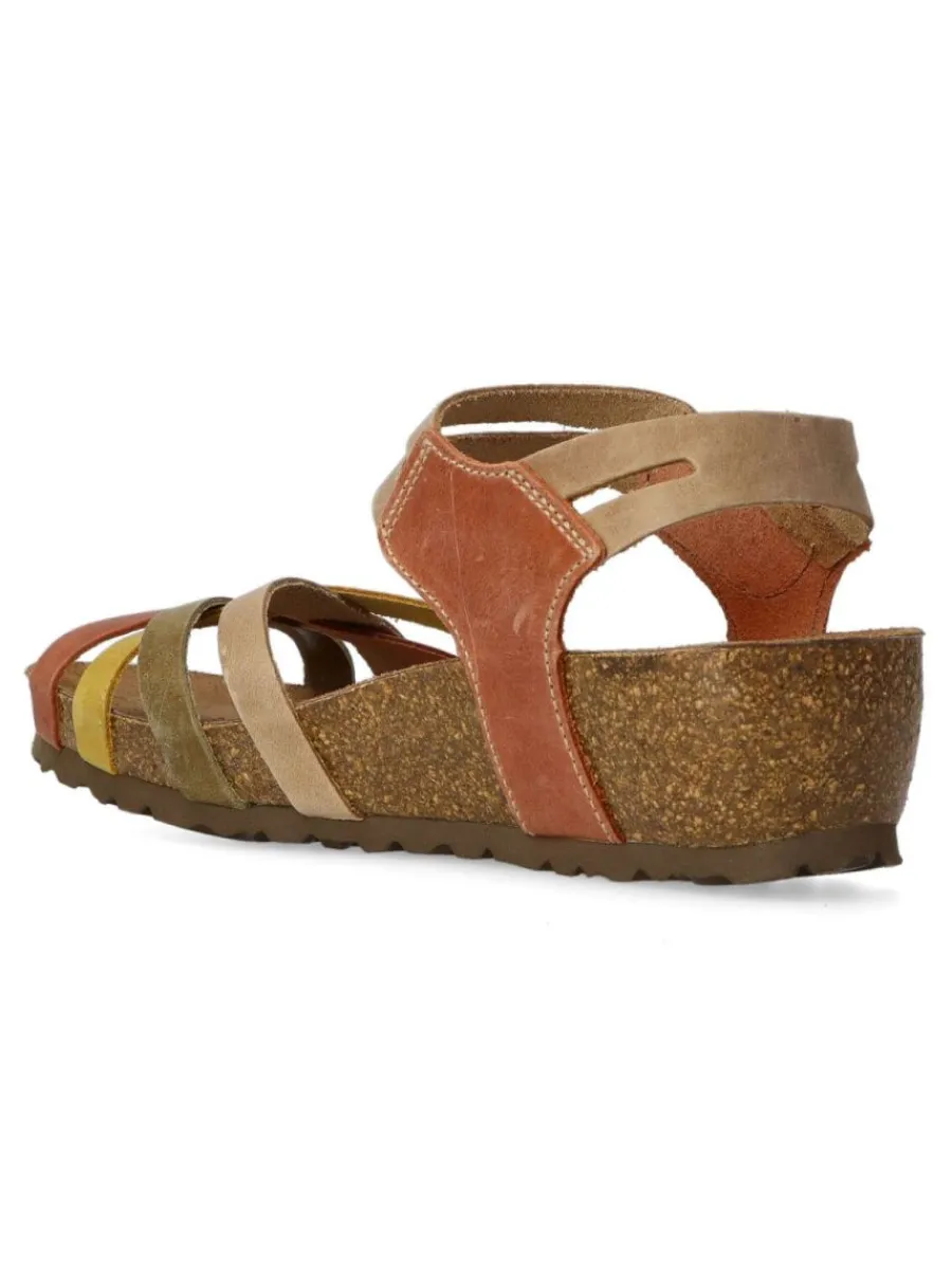 Clearance INTER-BIOS Sandalia piel tiras confort mujer