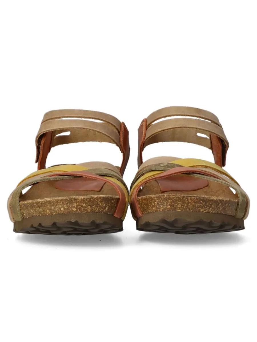 Clearance INTER-BIOS Sandalia piel tiras confort mujer