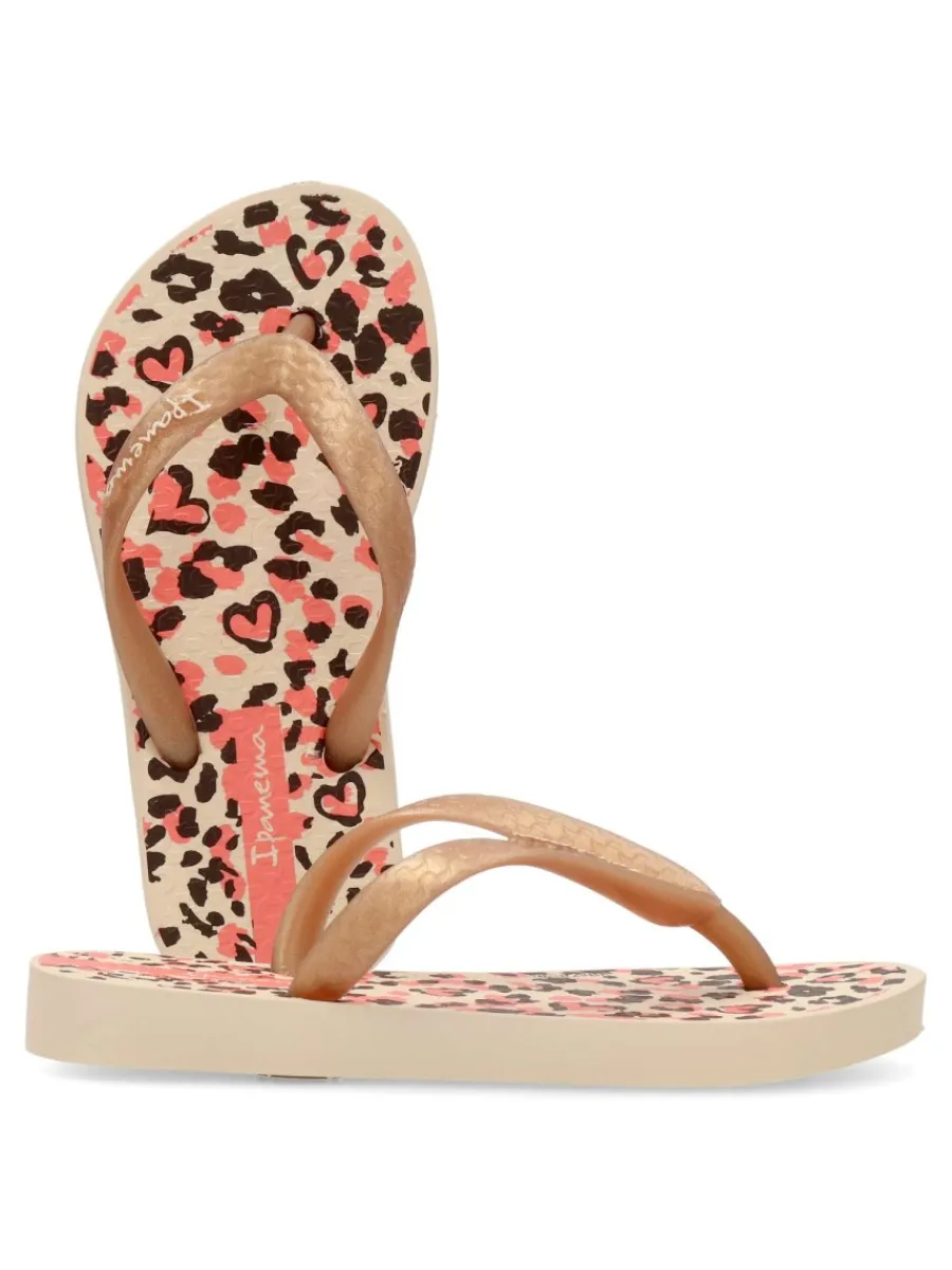 Best IPANEMA Chancla playa niña print animal Temas