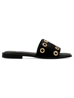 Clearance ISTERIA Sandalia pala piel confort mujer