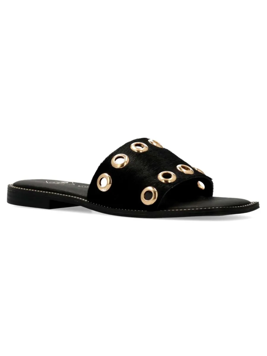 Clearance ISTERIA Sandalia pala piel confort mujer
