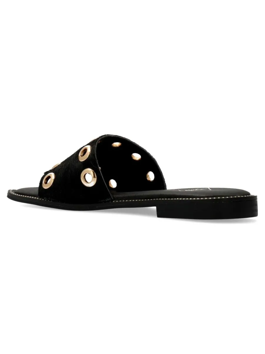 Clearance ISTERIA Sandalia pala piel confort mujer