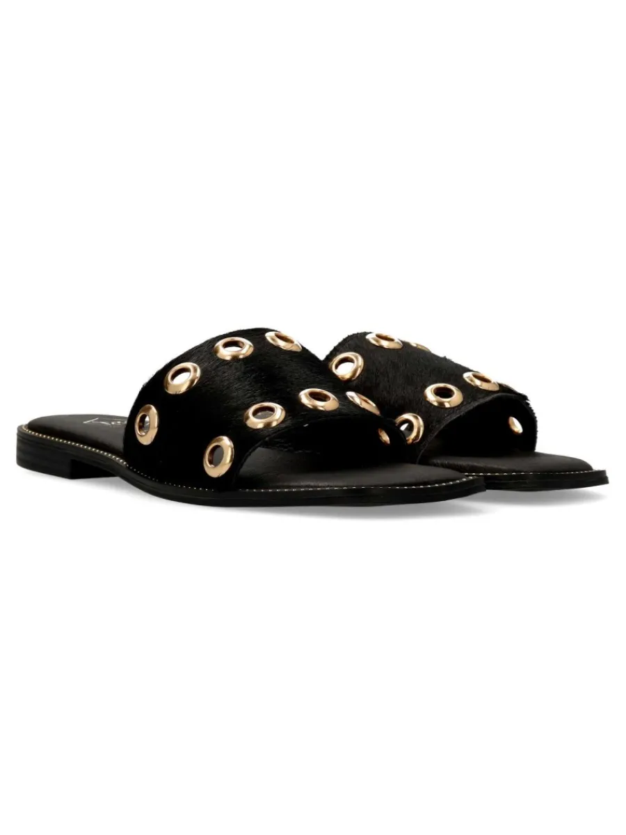 Clearance ISTERIA Sandalia pala piel confort mujer