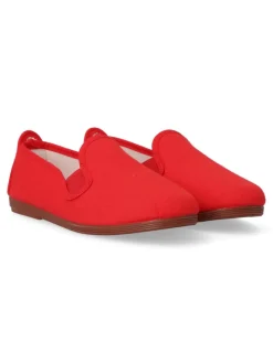 Sale JAVER Zapatilla lona Kung-Fu elástico. JAV 55 ROJO