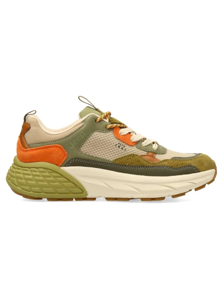 New JEEP Zapatilla deportiva casual hombre