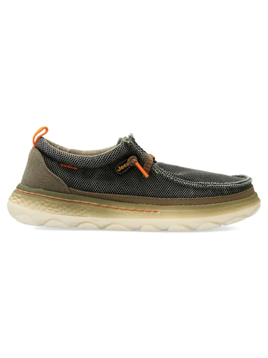 Outlet JEEP Zapatilla wallabee confort tela hombre