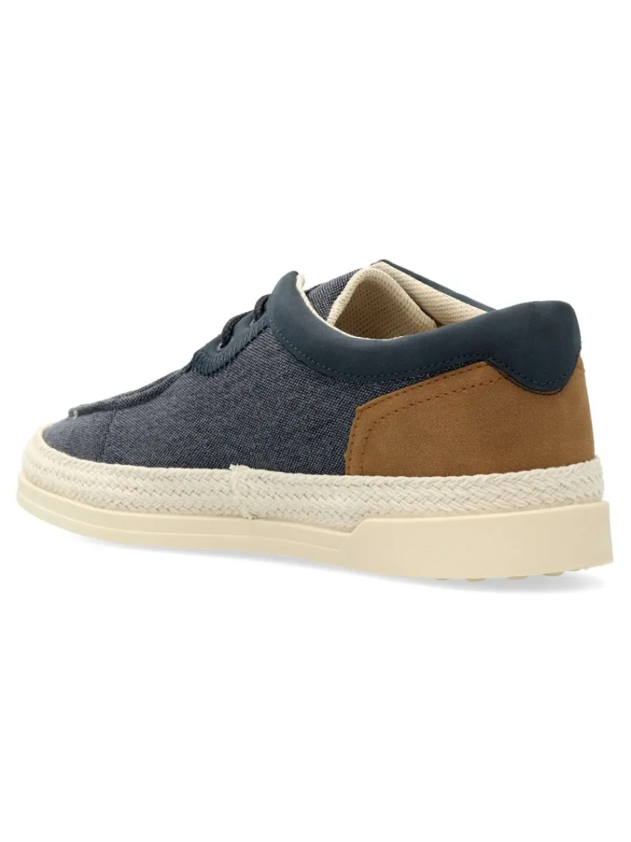 Outlet LOIS Zapato wallabee lona confort hombre