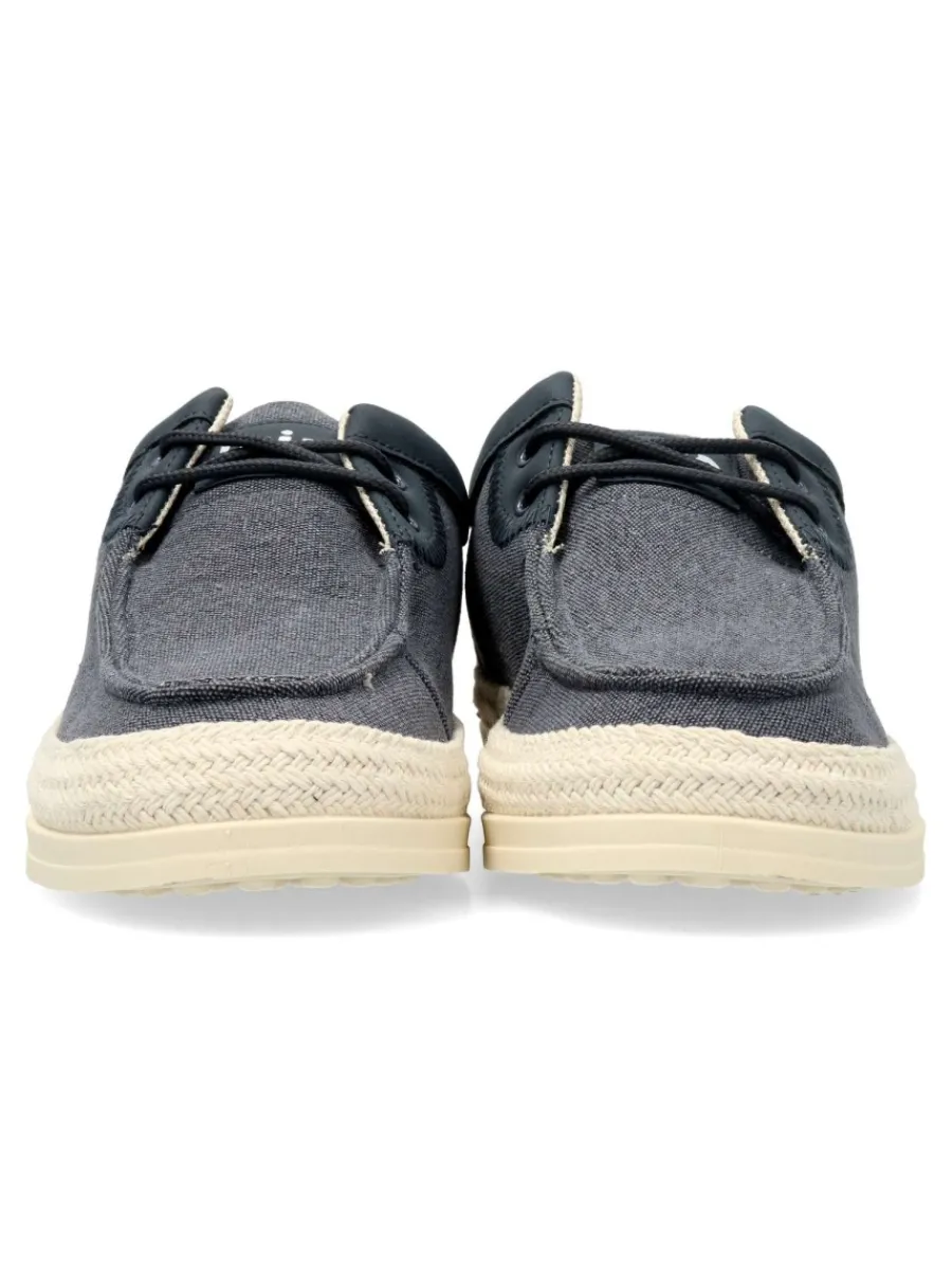 Outlet LOIS Zapato wallabee lona confort hombre