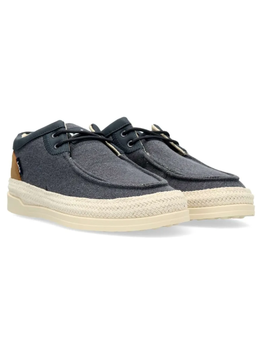 Outlet LOIS Zapato wallabee lona confort hombre