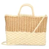 Hot LUCKY Bolso capazo rafia mujer