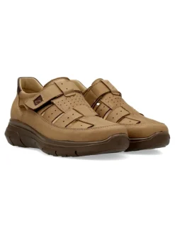 Hot LUISETTI Sandalia confort piel graso hombre