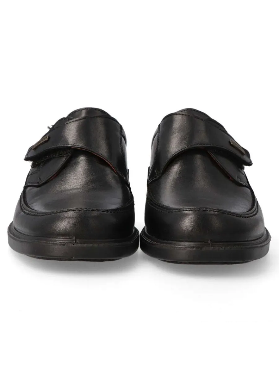 Sale LUISETTI Zapato de vestir velcro hombre LUI 0108 NEGRO