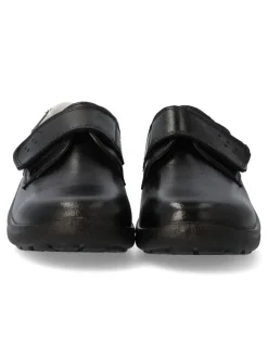 Clearance LUISETTI Zueco de trabajo anatómico velcro LUI 0026 NEGRO