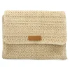 Outlet MAC & NOA Bolso bandolera rafia beige mujer