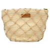 Best MAC & NOA Bolso bandolera rafia beige mujer