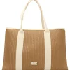 Outlet MAC & NOA Bolso de hombro rafia natural mujer