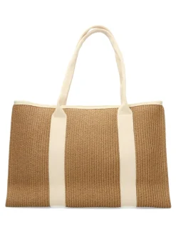 Outlet MAC & NOA Bolso de hombro rafia natural mujer