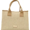 Online MAC & NOA Bolso de mano y bandolera rafia tostado