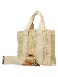 Discount MAC & NOA Bolso de mano y bandolera rafia beige