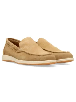 Clearance MAC Mocasín de vestir piel serraje confort