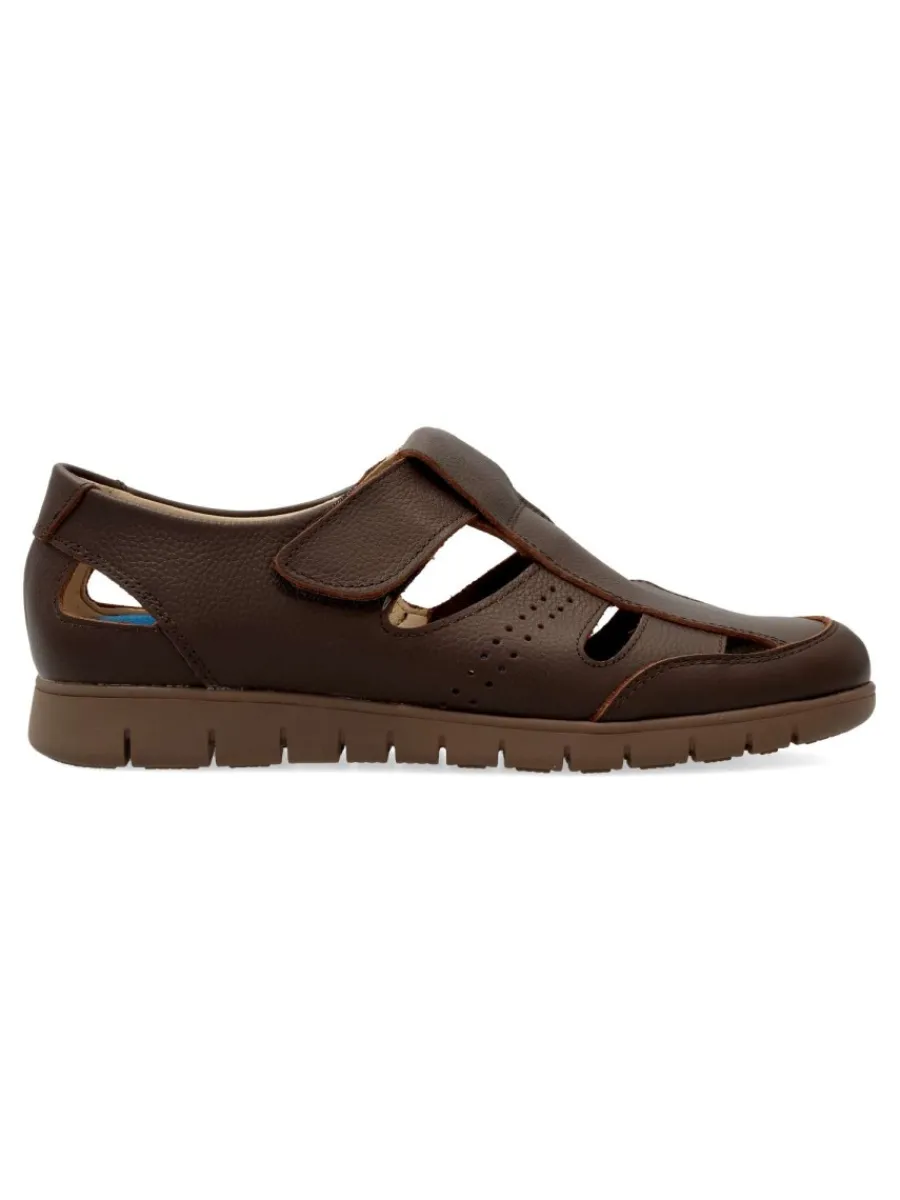 Hot MAC Sandalia cerrada piel confort hombre