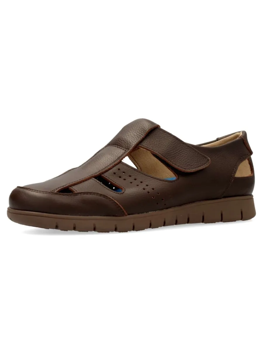 Hot MAC Sandalia cerrada piel confort hombre